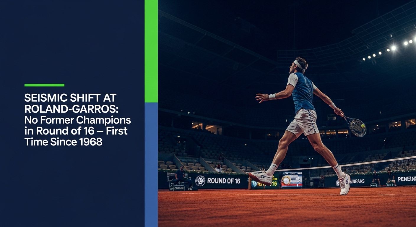 The Great Wide Open: Why the 2026 Roland-Garros Round of 16 Shattered History