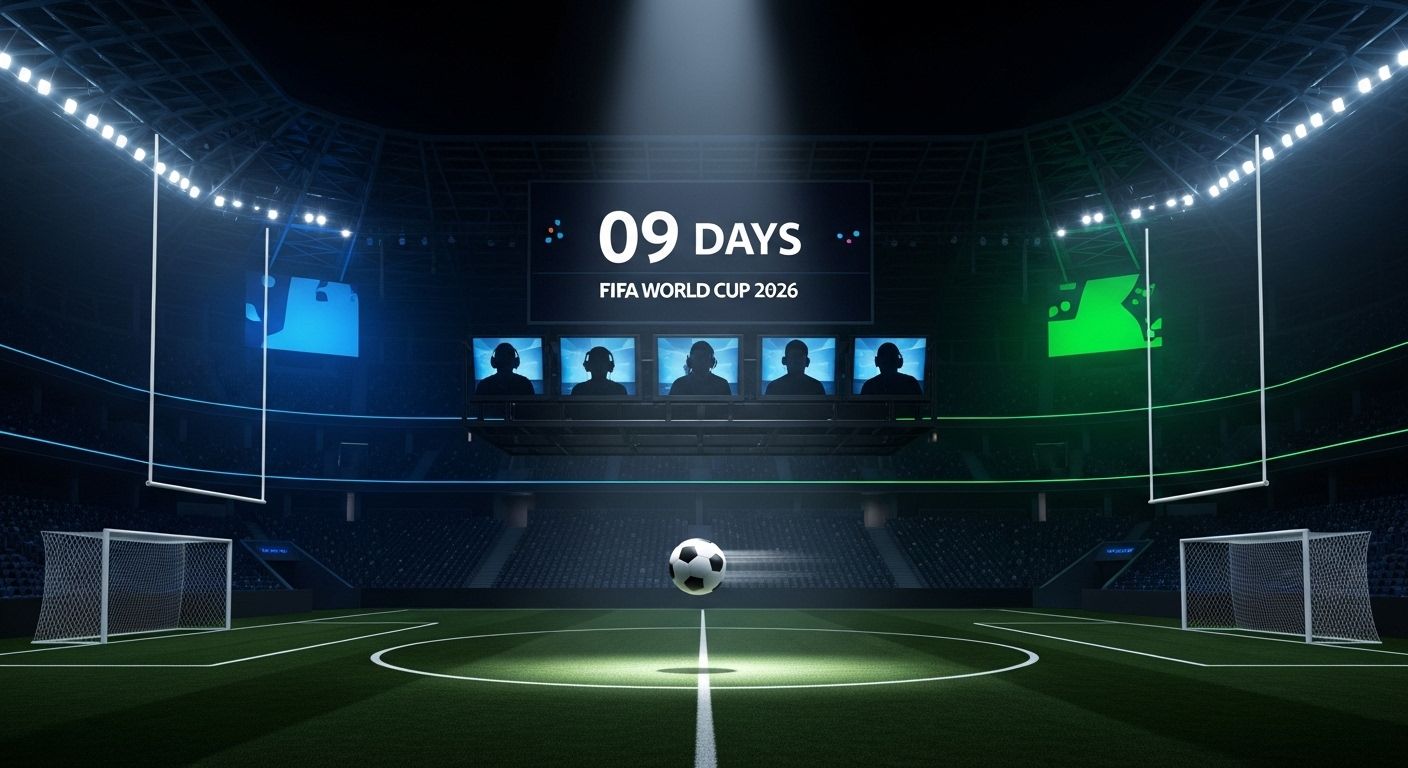 Deep Dive: The 2026 FIFA World Cup is set to kick off in 9 days across the United States, Canada, and Mexico, with broadcasters finalizing major deals to cover the expanded 48-team tournament.
